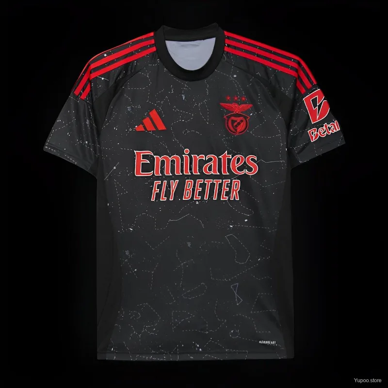 Camiseta SL Benfica 2024/25 VISITANTE MANGA CORTA VERSION FAN